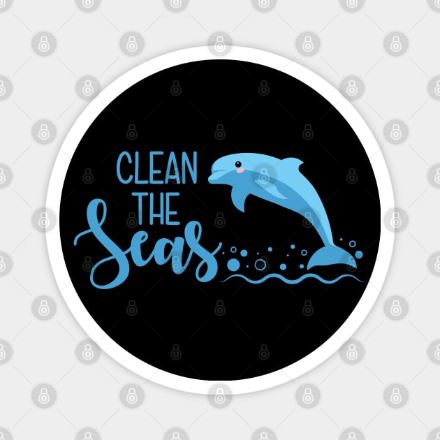 Clean the seas Magnet by defytees